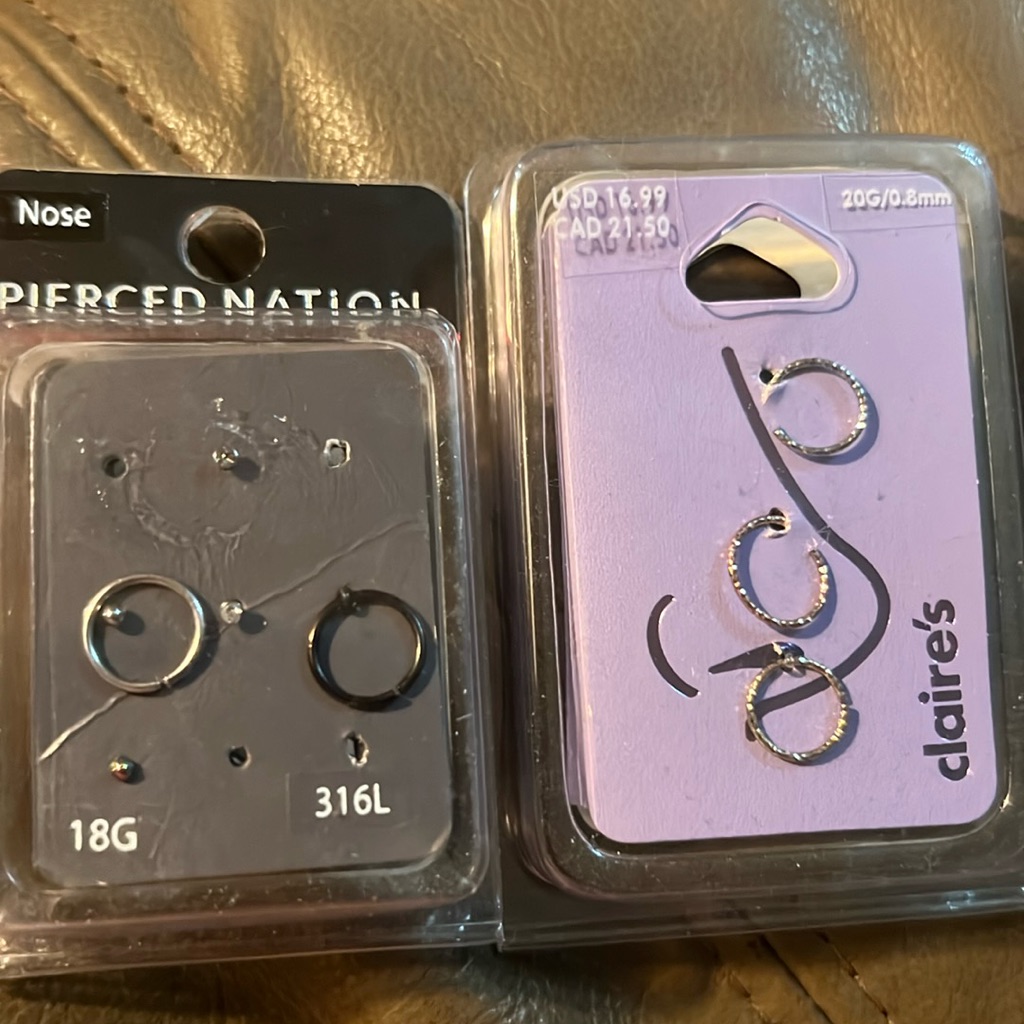 Nwt Nose Rings